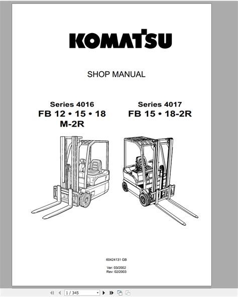Read Komatsu Shop Manual Free 
