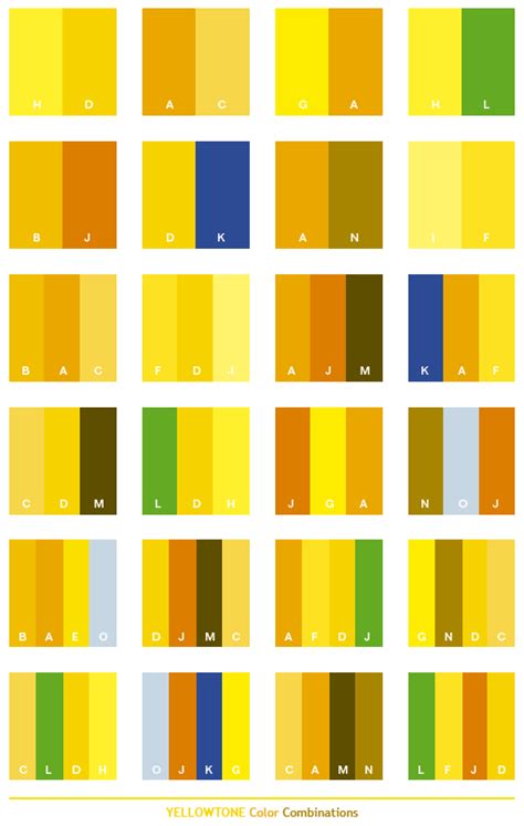 Kombinasi Warna Kuning Pena Indigo Kumpulan Warna - Kumpulan Warna
