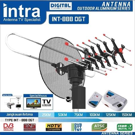 komponen antena tv digital