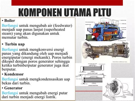 komponen turbin boiler
