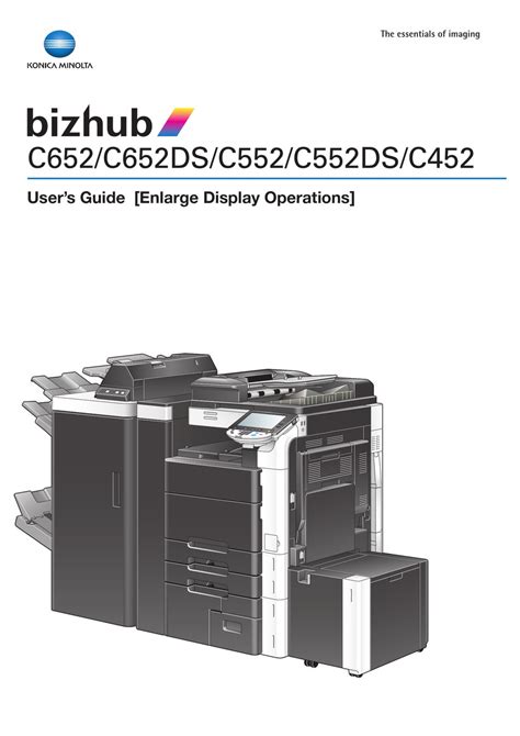 Full Download Konica Minolta Bizhub C452 Service Manual File Type Pdf 