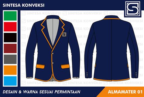 Konveksi Jas Almamater 1 Desain Custom Harga Murah Baju Almet - Baju Almet