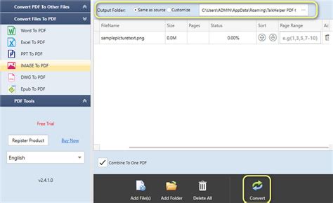 konvertera bild till pdf