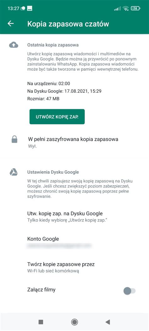 kopia zapasowa android na iphone