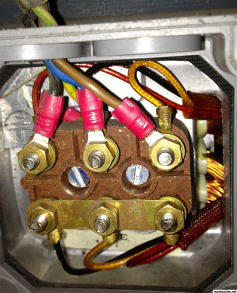 koppla in trefasmotor