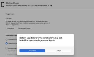koppla iphone  mot  datamaskin via usb