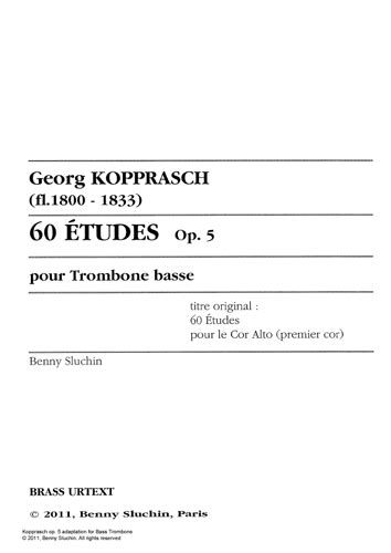 kopprasch trombone etudes