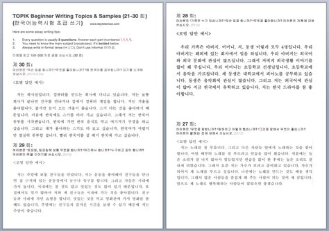 Full Download Korean Language Test Paper 