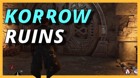 Korrow Ruins Walkthrough