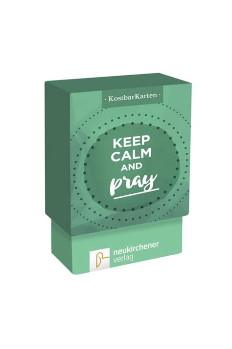 kostbarkarten keep calm and pray