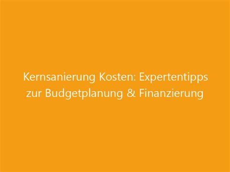 kosten expert