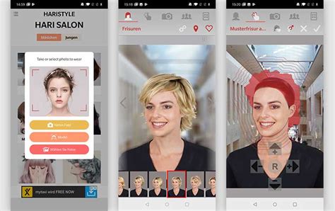 kostenlose Android Frisuren App