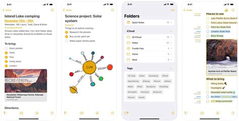 kostenlose Apple Notizen-App