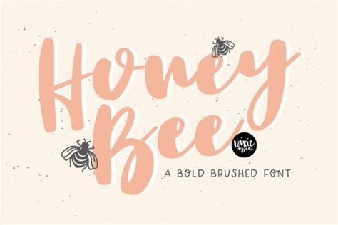 kostenlose Honey Bee Schriften - Free Fonts