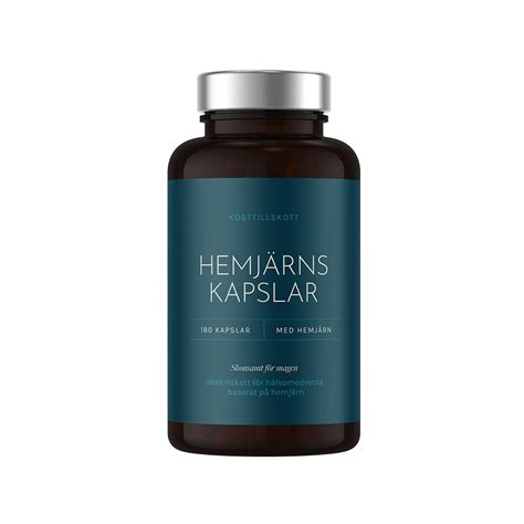 kosttillskott hemjärn