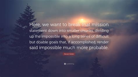 kotler mission statement definition