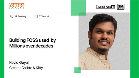 kovid goyal caltech acceptance