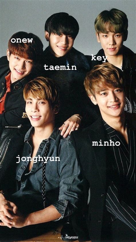 kpop shinee members biography