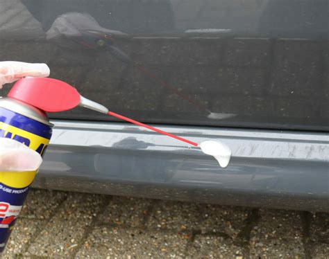 krasje wegwerken auto