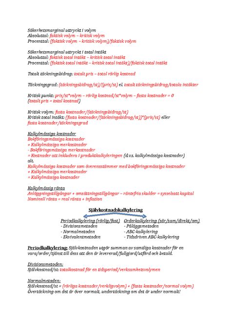 kritisk volym formel