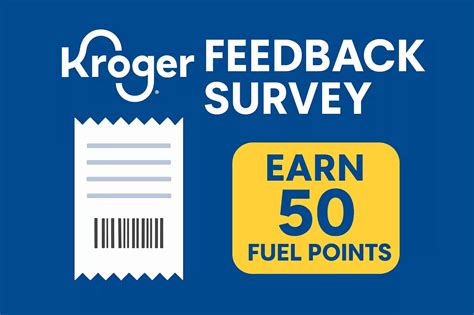 Kroger Feedback 50 Fuel Points Survey