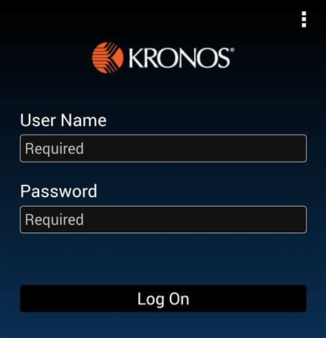 kronos workforce login