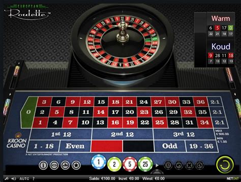 kroon casino gratis roulette spelen