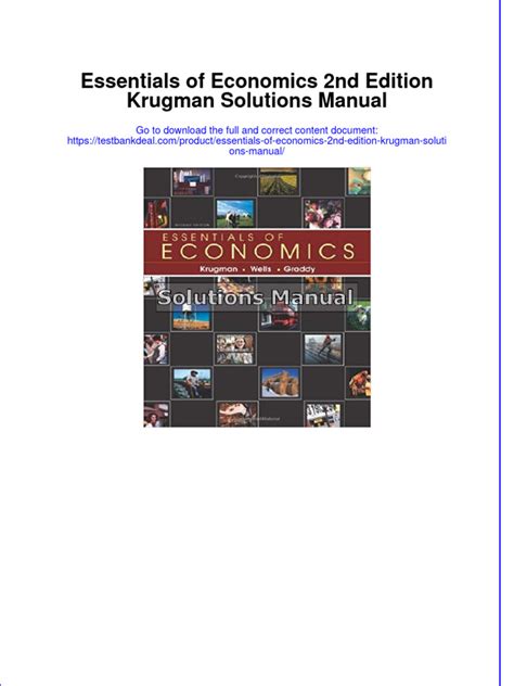 Full Download Krugman 2E Solutions 11 Chapter 