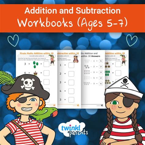 Ks1 Pirate Maths Addition And Subtraction Differentiated Worksheets Pirate Math Worksheets - Pirate Math Worksheets