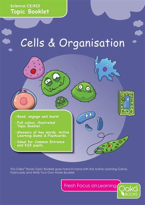 Ks3 Cells And Organisation Revision Pack Science Twinkl Science Cells Worksheets - Science Cells Worksheets