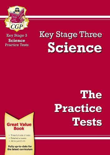 ks3 complete practice tests science maths and eng