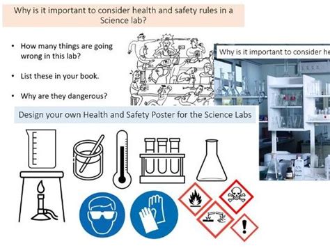 Ks3 Lab Health And Safety Lesson Working Scientifically Science Safety Worksheets - Science Safety Worksheets