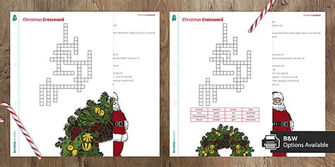 Ks3 Science Christmas Crossword Secondary Beyond Twinkl The Science Of Christmas Crossword - The Science Of Christmas Crossword