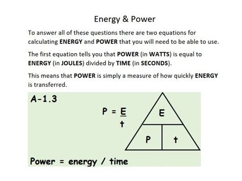 Ks3 Y8 Power Amp Energy Worksheet Teaching Resources Calculating Power Worksheet Answers - Calculating Power Worksheet Answers