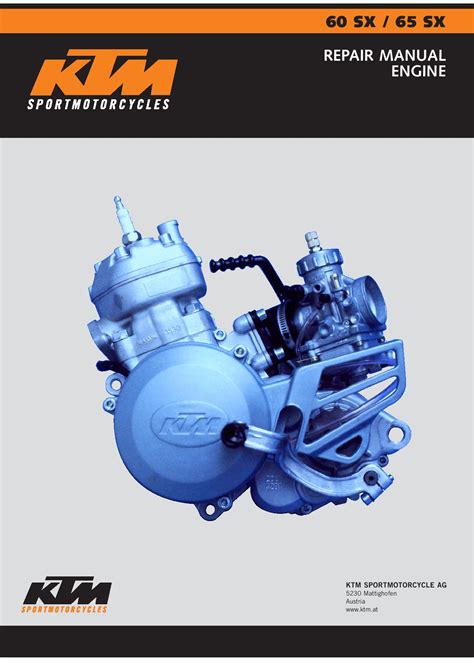ktm manual sx65