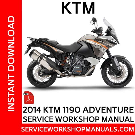 Full Download Ktm 1190 Adventure R 2014 Repair Manual 