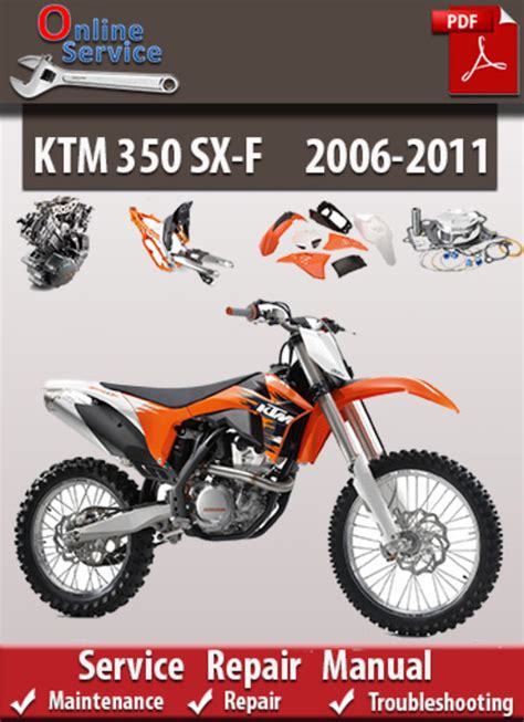 Read Ktm 350 Sx F 2011 Service Repair Workshop Manual 
