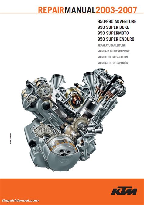 Read Online Ktm 950 990 Lc8 Workshop Repair Manual 2003 2004 2005 2006 394 Pages Original Fsm Preview Contains Everything You Will Need To Repair Maintain Your Motorcycle 