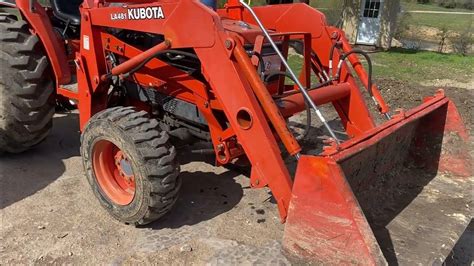 kubota tractor bucket level indicator