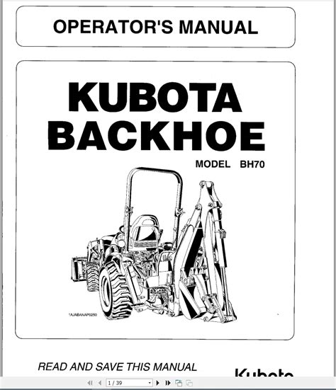 Full Download Kubota 7001 User Guide 