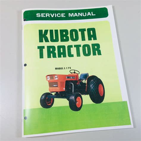 Read Kubota L175 Service Manua 