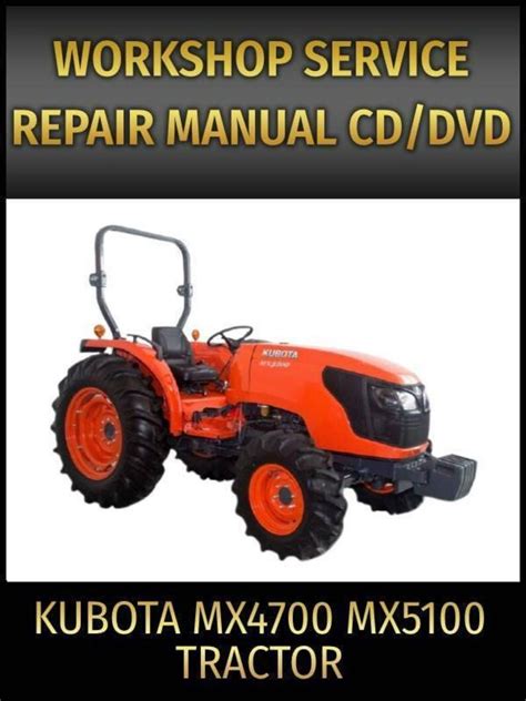 Read Online Kubota Mx5100 Owners Manual 