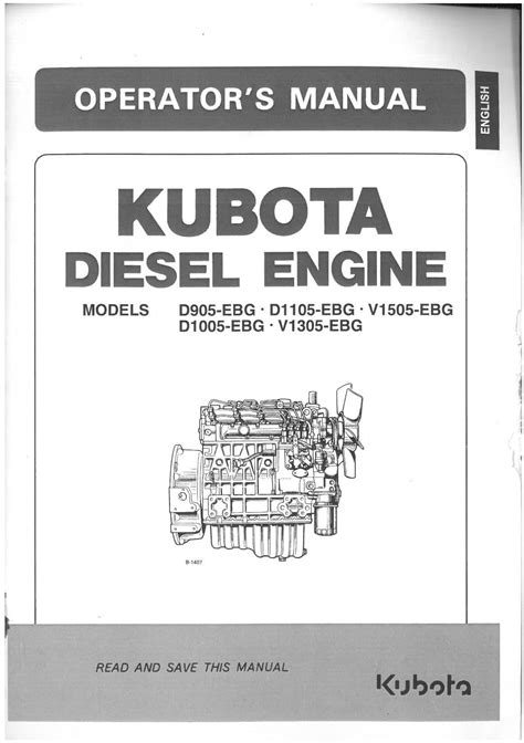Full Download Kubota V1305 Manual 