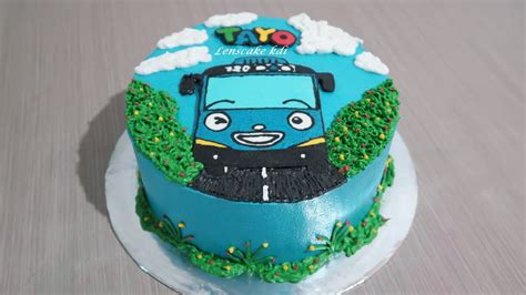 kue ulang tahun motif tayo