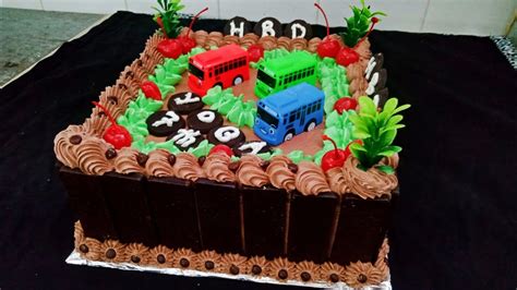 kue ulang tahun sederhana untuk anak laki laki