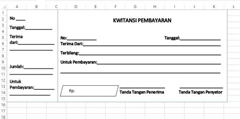 kuitansi PDF