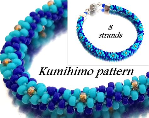 Kumihimo Beaded Bracelet Patterns