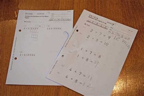 kumon e2 answer book