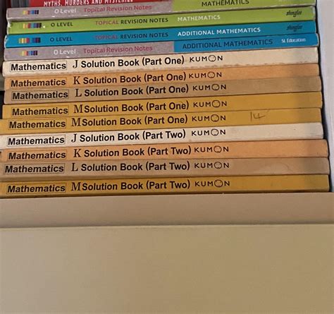 Kumon Math M Solution Book