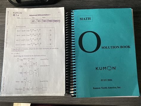 Full Download Kumon Level O Test Answers 